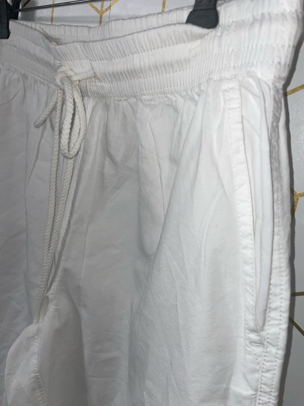 Free People Sailor Poplin Pull On Shorts in white NWOT - Picture 10 of 12
